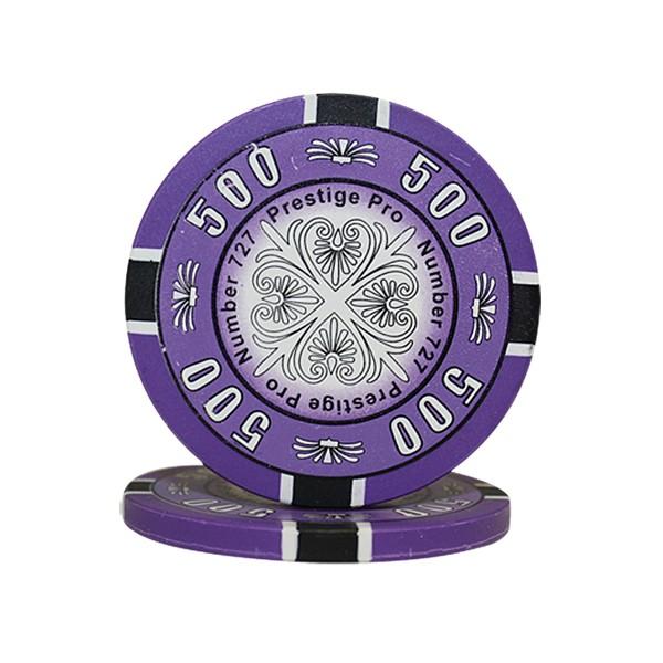 PRESTIGE PRO PRINTING POKER CHIP ROLLS MRCpoker