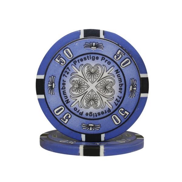 PRESTIGE PRO PRINTING POKER CHIP ROLLS MRCpoker