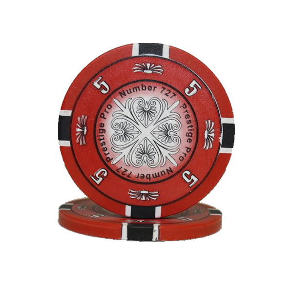 PRESTIGE PRO PRINTING POKER CHIP ROLLS MRCpoker