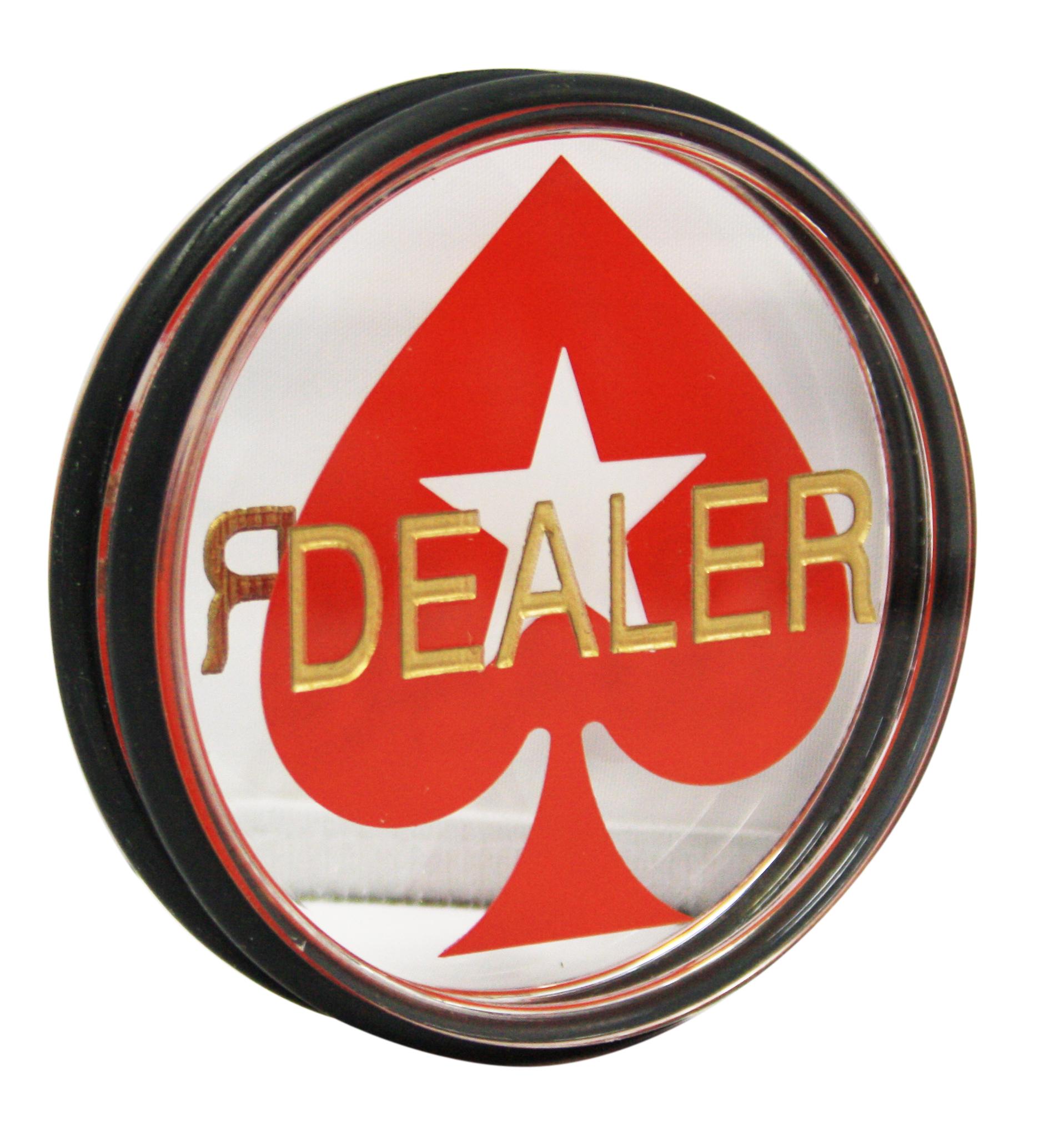3 INCH JUMBO ACRYLIC DEALER BUTTON MRCpoker