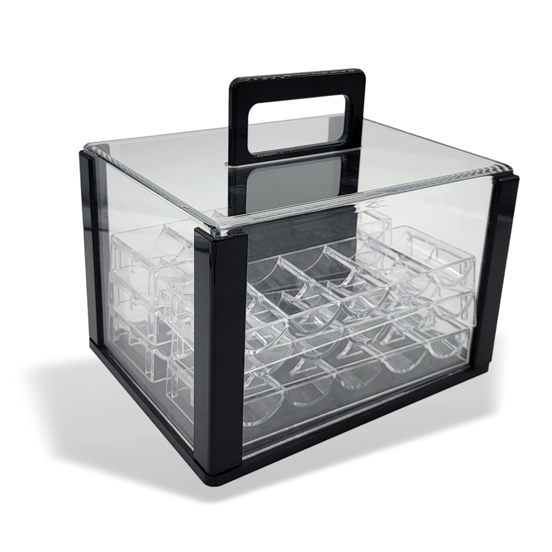 HEAVY DUTY CHIP CARRIER WITH 6PCS CHIPS TRAY (600 CAPACITY) MRCpoker