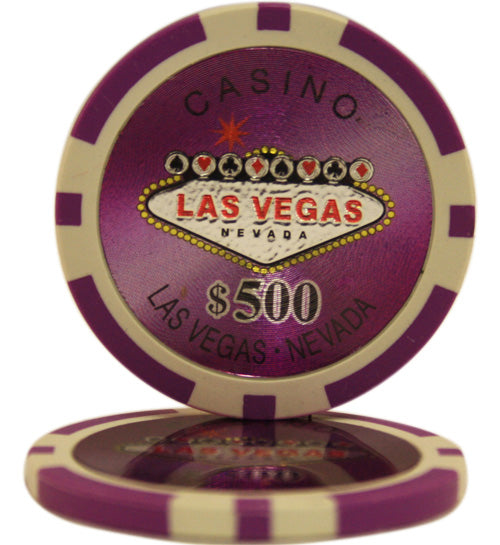 LAS VEGAS LASER POKER CHIP ROLLS MRCpoker