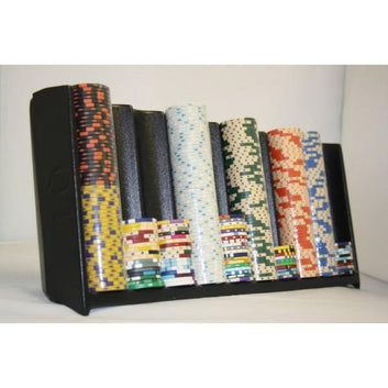 ABS BLACK CRAPS CHIP TRAY (10 ROW / 500 CHIP) MRCpoker