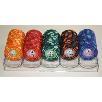 ACRYLIC POKER CHIPS RACKS (100 CAPACITY) MRCpoker