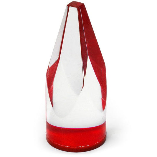 PERSPEX ROULETTE MARKER - RED MRCpoker