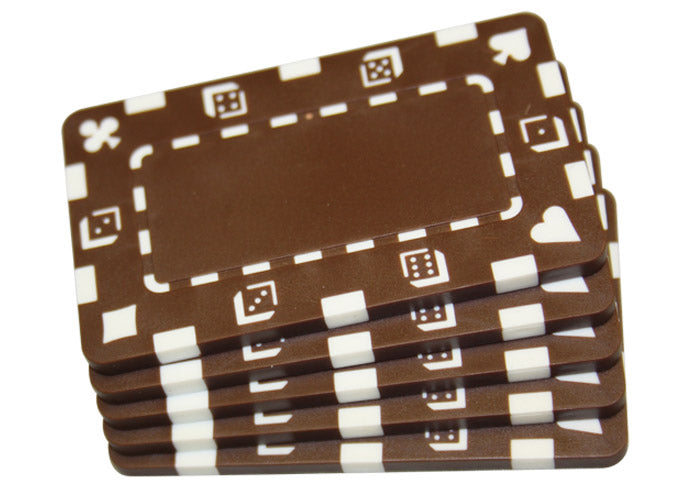 5PCS RECTANGULAR PLAQUES MRCpoker