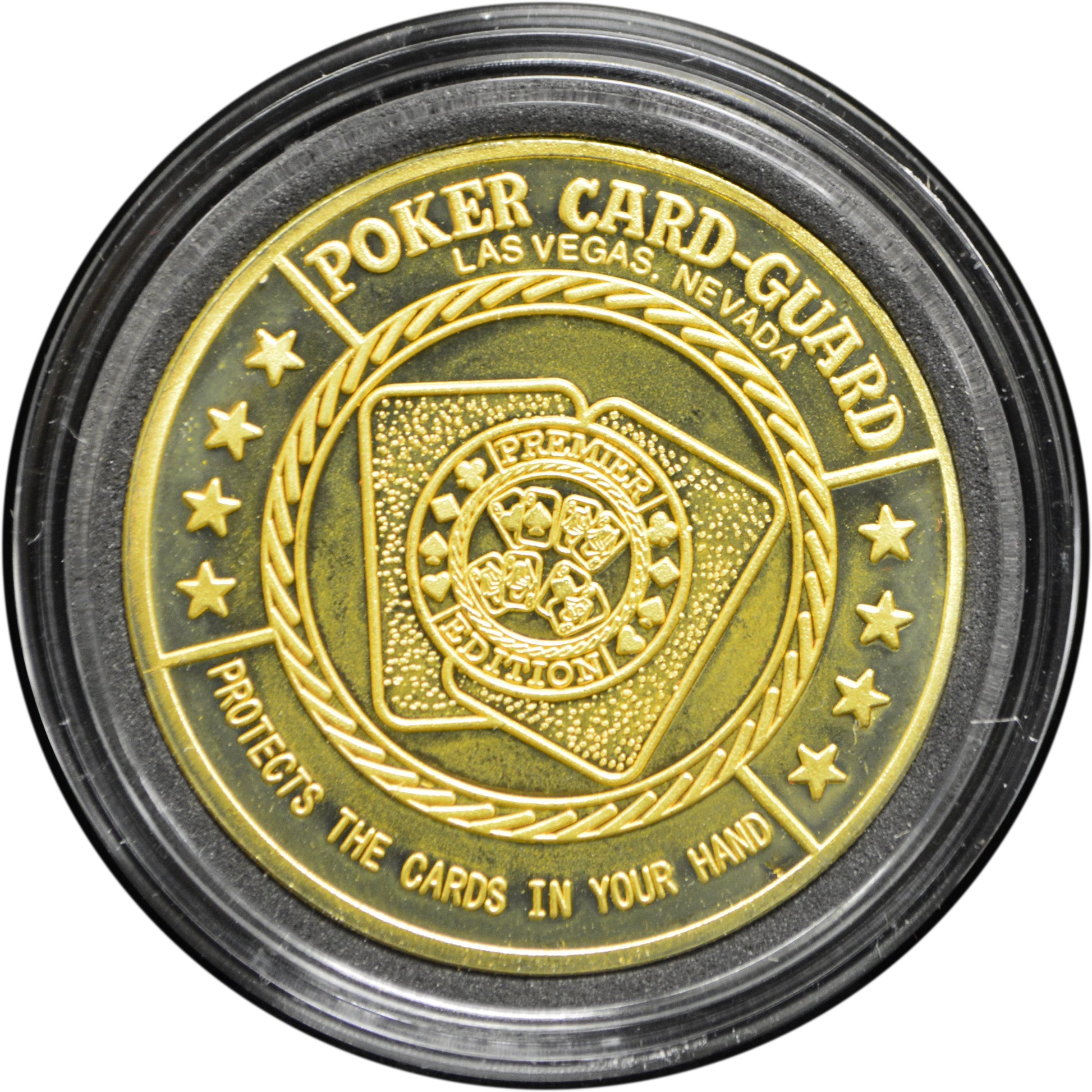 LUCKY EIGHTS POKER CARD GUARD MRCpoker