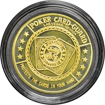 I AM NOT LUCKY POKER CARD GUARD MRCpoker