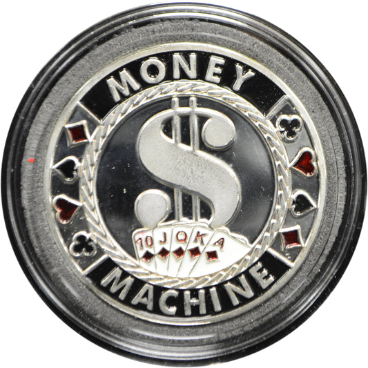 MONEY MACHINE POKER CARD GUARD MRCpoker