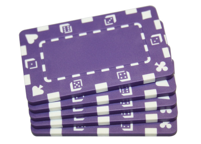 5PCS RECTANGULAR PLAQUES MRCpoker