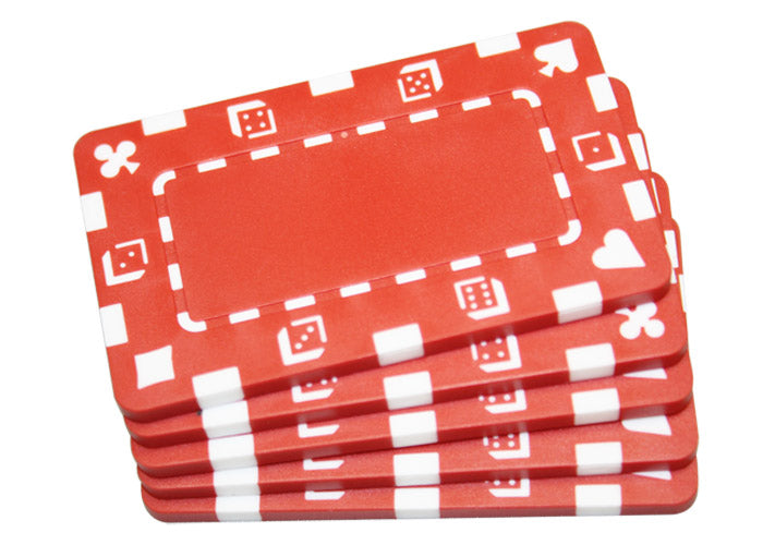 5PCS RECTANGULAR PLAQUES MRCpoker