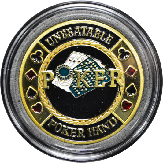 UNBEATABLE HAND POKER CARD GUARD MRCpoker