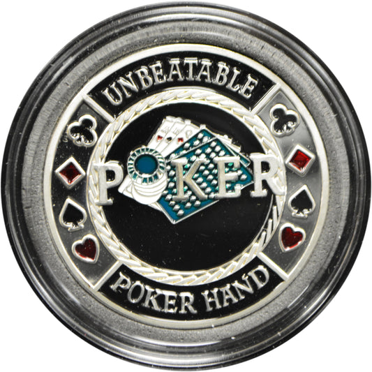 UNBEATABLE HAND POKER CARD GUARD MRCpoker