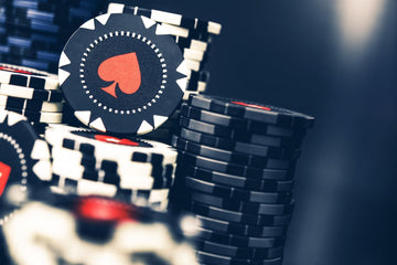 Professional custom poker chips set in a premium carrying case for gift ideas at MRC Poker Store