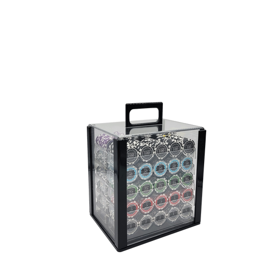 1000 PCS 14g Eclipse Poker Set with Acrylic Case