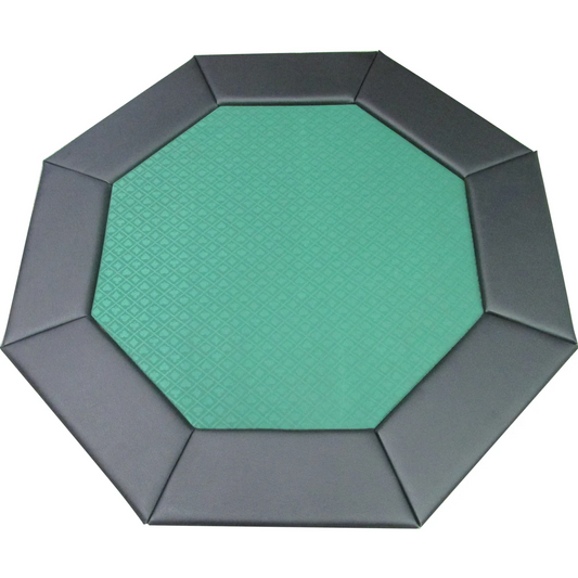 48'' OCTAGON POKER TABLE TOP - GREEN