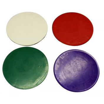 4 PCS POKER TABLE RUBBER COASTER - AK