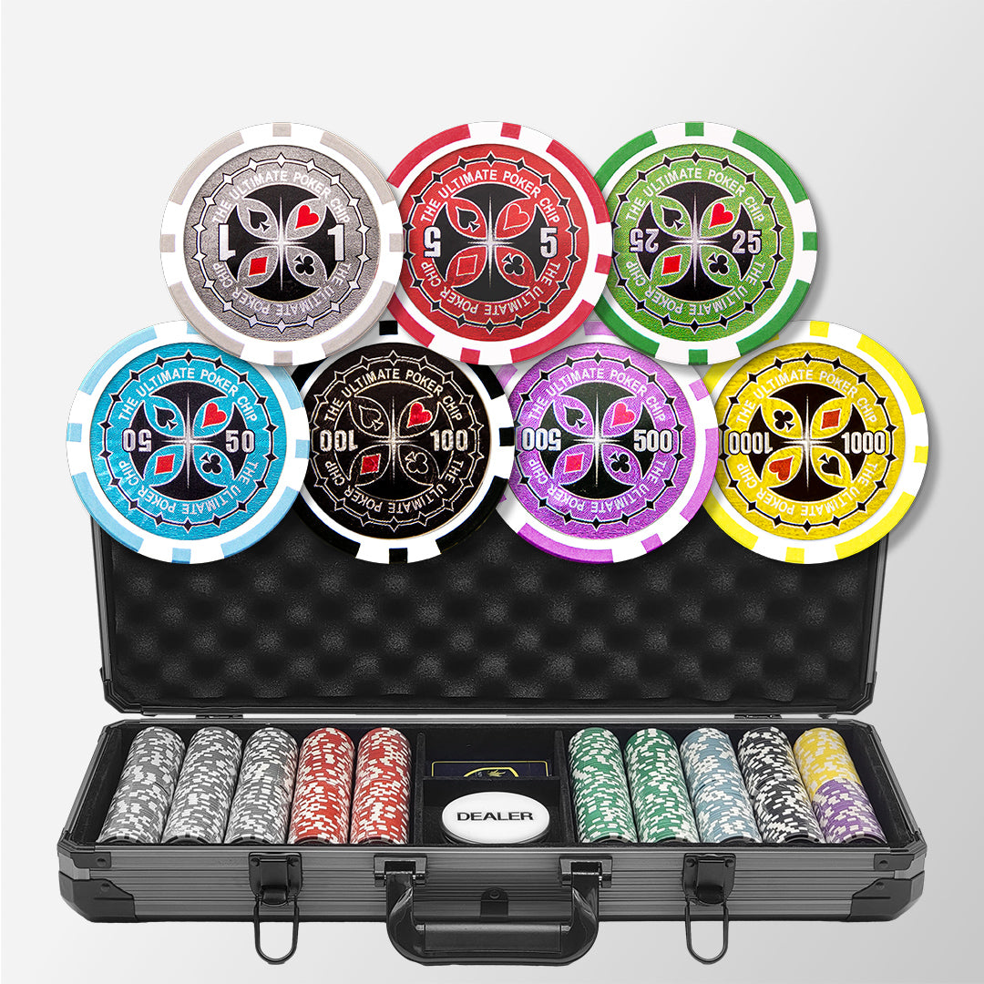 ポーカーセット　THE ULTIMATE POKER CHIP 約500枚 ポーカーセット THE ULTIMATE POKER CHIP 約500枚 500 Ultimate Poker
