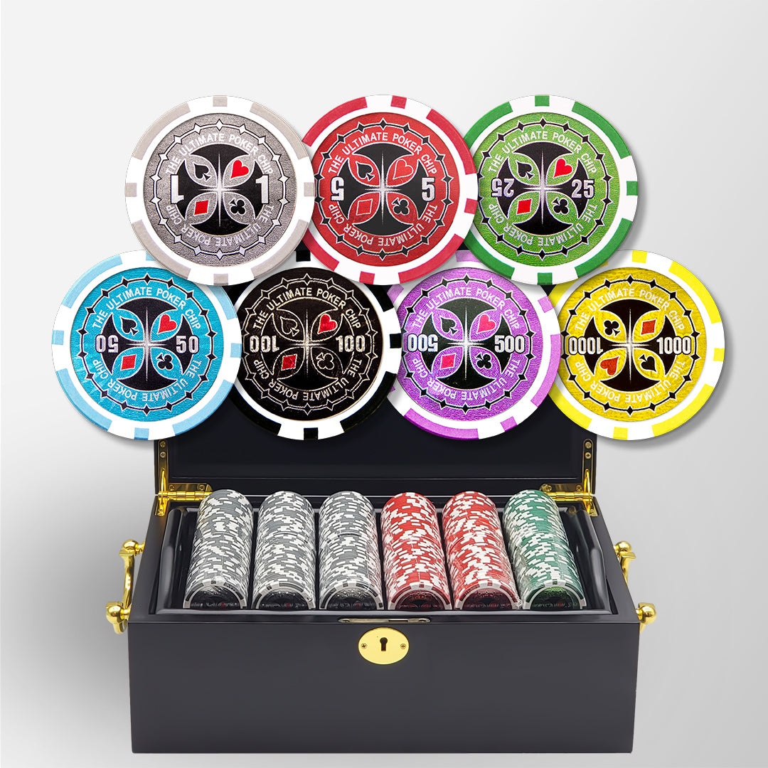 Top-Selling Ultimate Laser Poker Set | Premium Poker Chips - Shop Now
