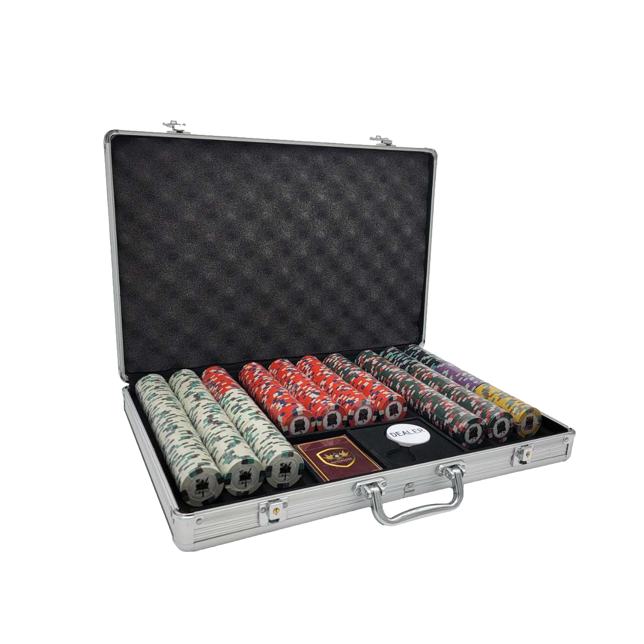 650PCS KNIGHTS CASINO POKER CHIPS SET