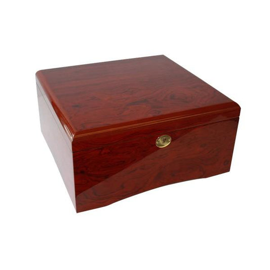 MAHOGANY WOOD POKER CHIPS CASE (750 CAPACITY)