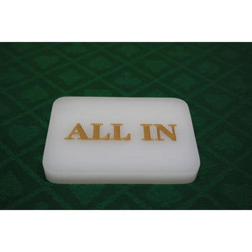 ACRYLIC ALL-IN PLAQUE - WHITE