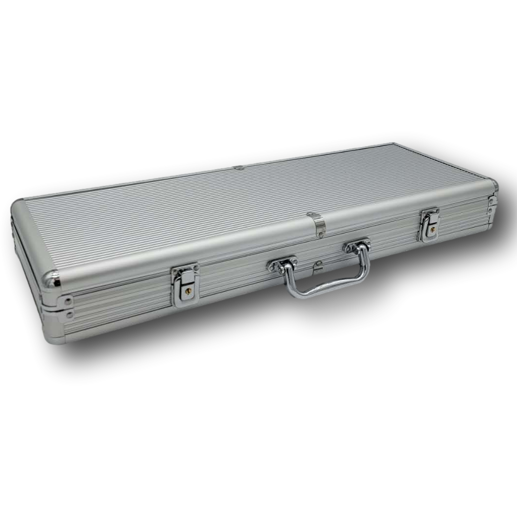 ALUM POKER CHIPS CASE (500 CAPACITY)