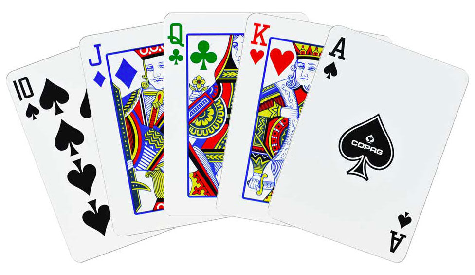 Copag Legacy 4-Color 100% Plastic Playing Cards - Poker Size Regular Index Blue/Red Double Deck MRC Poker Store