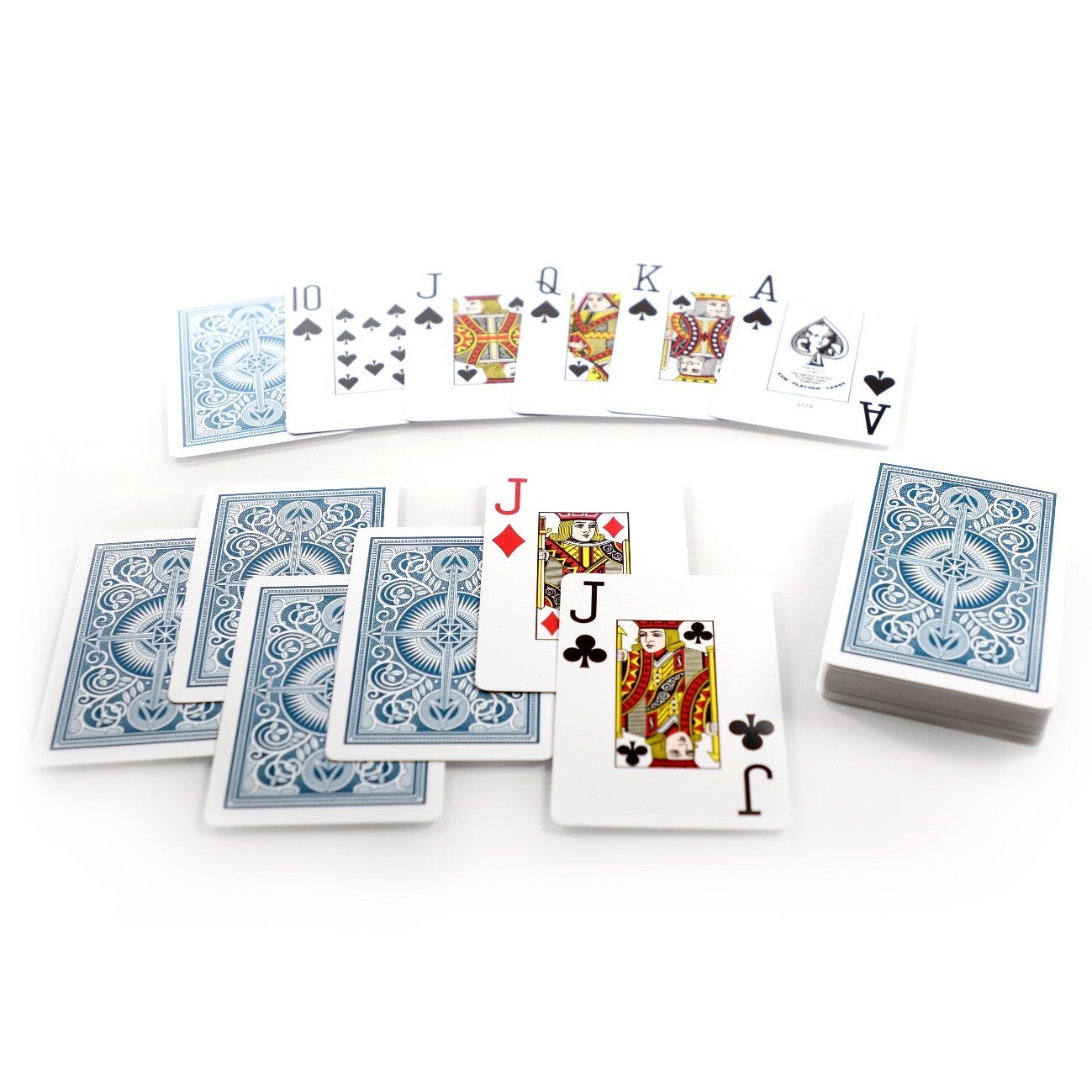 KEM Arrow Red/Blue Wide Jumbo Plastic Playing Cards | Shop Poker Cards