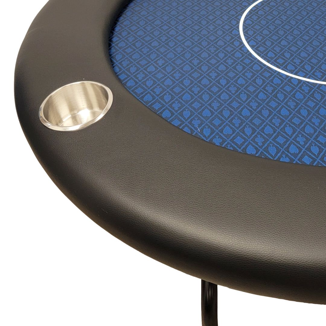 10 PLAYERS 84'' POKER TABLES MIDNIGHT BLUE MRCpoker