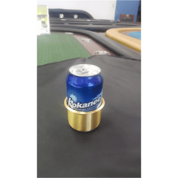 10PCS BRASS POKER TABLE CUP HOLDER REGULAR SIZE