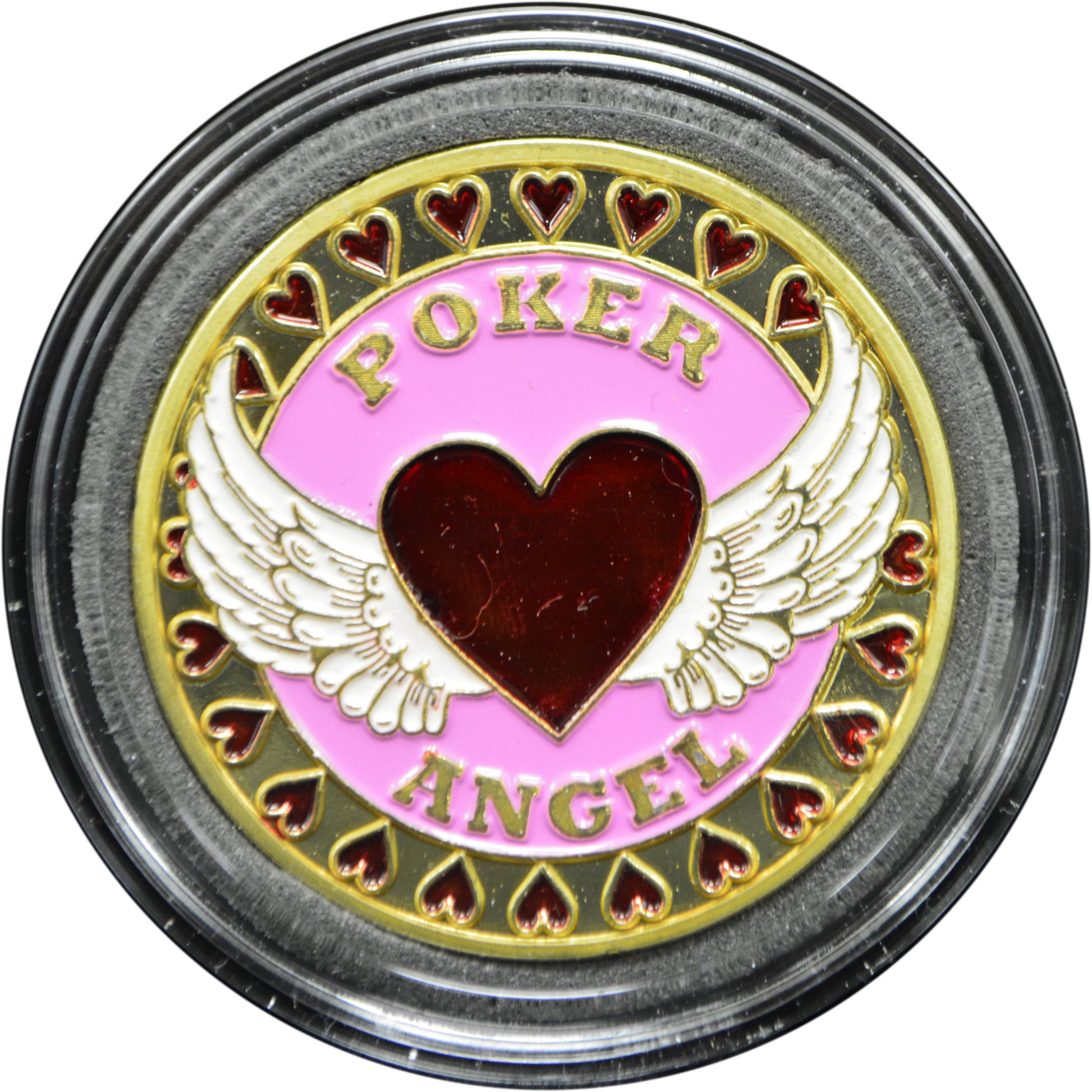 Angel brass coin