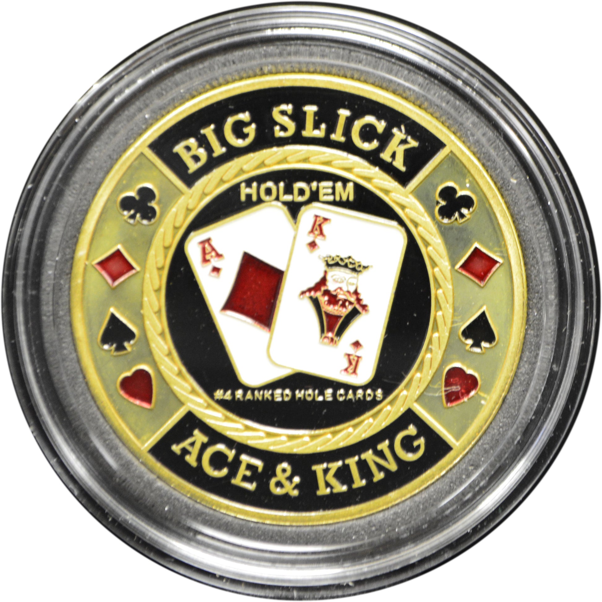 BIG SLICK Brass Coin