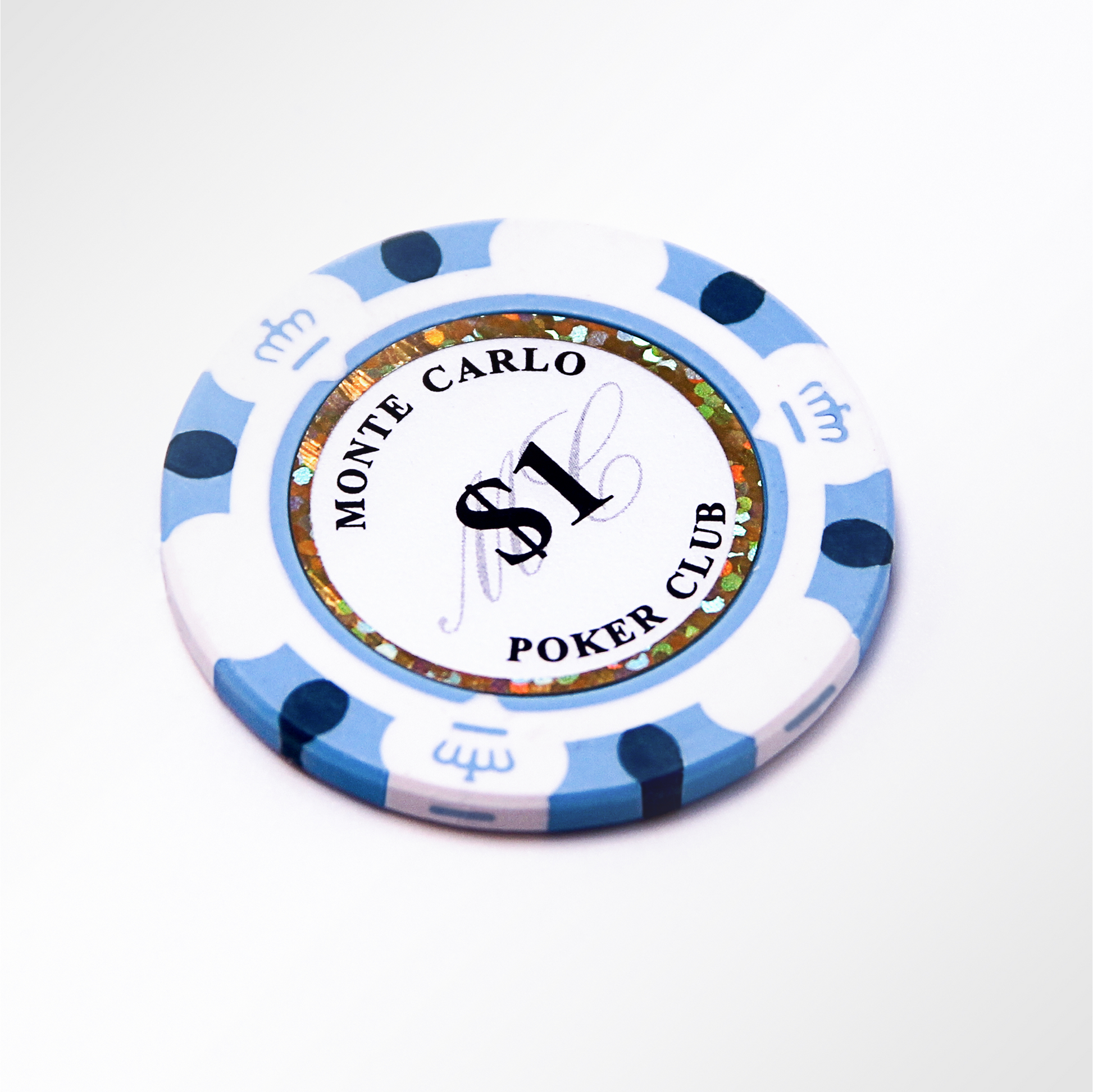 MONTE CARLO POKER CLUB POKER CHIP ROLLS MRCpoker