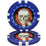 SKULL POKER CHIP ROLLS MRCpoker